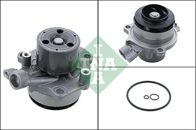 Produktbild von INA 538 0983 10 Kühlmittelpumpe Wasserpumpe für VW Golf VII Schrägheck (5G1, BQ1, BE1, BE2) Passat Variant (3G5, CB5) für AUDI A4 Avant (8K5, B8)