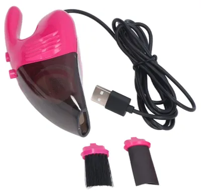Zdjęcie produktu dla Klawiatura Vacuum USB – ręczny, wydajny odkurzacz, przenośny, energooszczędny, wielofunkcyjny, do szybkiego sprzątania, mini odkurzacz Vacuumpink