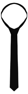 Produktbild von Karlowsky - Krawatte für Herren/Damen Uni LT3104 (Einheitsgröße) (Schwarz)
