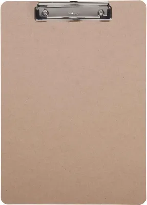 Produktbild von MAUL Klemmbrett MAULbasic A4 Hochformat Hartfaser-Holz braun
