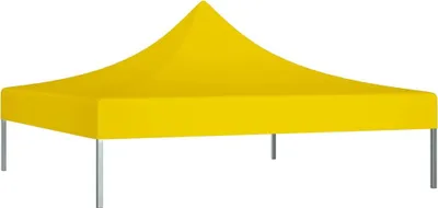 Obrázok produktu pre vidaXL Strecha párty stanu 3x3 m žltá 270 g/m²