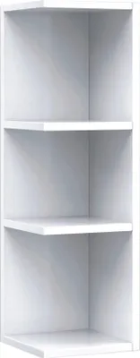 Immagine prodotto di Dmora Mobile Pensile Alinka 19.5x65h cm Bianco, 3 Vani 3 Ripiani