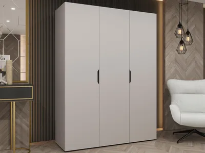 Produktbild von MIRJAN24 Kleiderschrank Malaga 150, Kleiderschrank, Garderobe (Farbe: Cashmere, Größe: 150 cm)