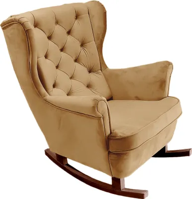 Produktbild von DomoHome Relaxsessel Armlehnensessel Armlehnen Fernsehsessel Loungesessel Polstersessel Couchsessel Armsessel Chair Wohnzimmersessel Ohrensessel | 102x81x95cm | Beige_29805
