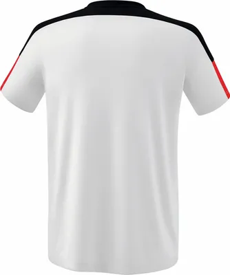 Produktbild von Erima Change By Erima T-Shirt Weiß/Schwarz/Rot