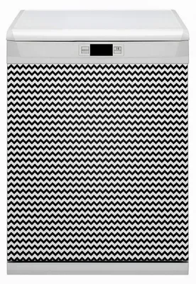 Produktbild von Küche Dekorative Magnete  Magnet Folie für Geschirrspüler 60x70 cm   - Schwarz und dunkel