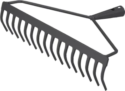 Produktbild von SIENA GARDEN Bügelrechen 16 Zink. 41cm