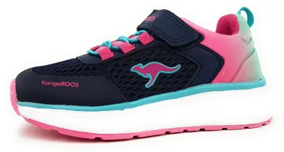 Image de KangaRoos : Chaussures pour enfants, modèle sneaker pour filles, plates, chaussures d'escalade, multicolores