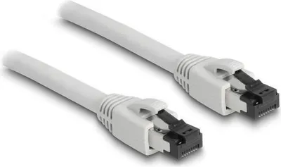 Produktbild von Delock RJ45 Netzwerkkabel Cat.8.1 S/FTP 5 m bis 40 Gbps grau