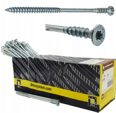 Produktbild von Domax Distanzschrauben 6x145mm TX30 für Holzkonstruktionen 100 Stk.