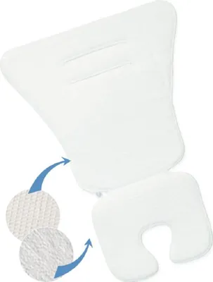 Produktbild von Lorelli Baby Universal Kindereinlage Duo Komfort, Sitzauflage, wasserabweisend wei