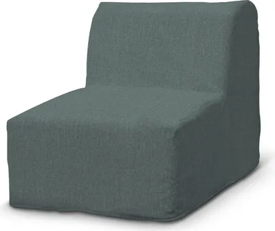 Produktbild von Dekoria Bezug für Lycksele Sessel, grau- blau, Bezug für Lycksele Sessel