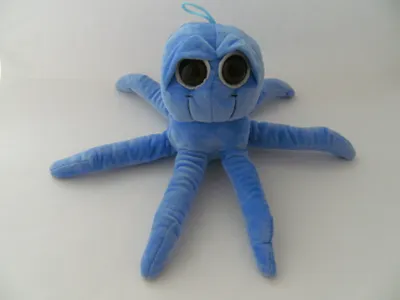 Produktbild von Stofftier Krake 40 cm, blau, Kuscheltier, Plüschtier, Tintenfisch Oktopus
