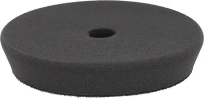 Image de Éponge de polissage avec velcro, très douce, 125 mm, épaisseur 25 mm (grise)