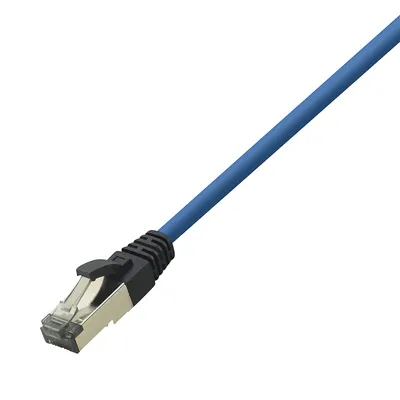 Immagine prodotto di Logilink Premium Cat.8.1 Patchkabel, blau, 0,50m        LSZH