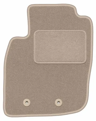 Image de Tapis conducteur en moquette pour Volvo S40 I 1995-2004 (berline) – 1 pièce, beige, sur mesure – Wielganizator LUX