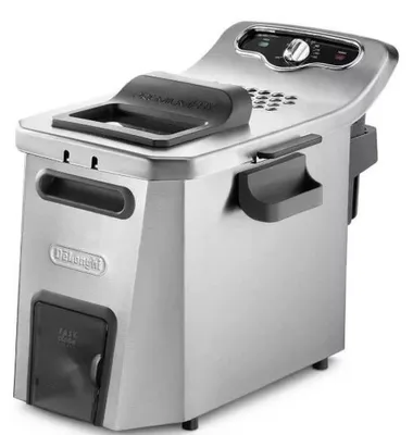 Produktbild von De’Longhi PremiumFry FZ44851 Friteuse Cool Zone, 5 l, 3200 W, Easy Clean Ablasssystem, verstellbares Thermostat