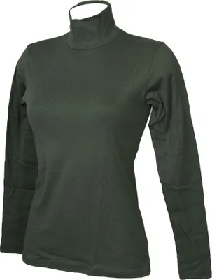 Immagine prodotto di Lupetto donna maglia mezzo collo manica lunga caldo e soffice Cotone RAGNO articolo D274AZ BIO Cotone, 3 - TERZA, Cotone 100%