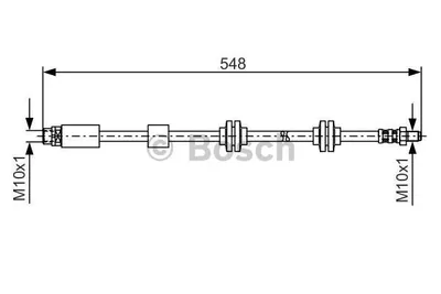 Produktbild von Bosch Bremsschlauch  1 987 476 360