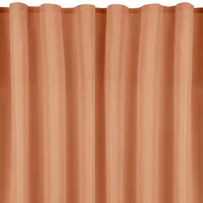 Obrázok produktu pre Nepriehľadná záclonová riasiaca páska, Rozmery: 140x245 cm, Farba: svetlohnedá
