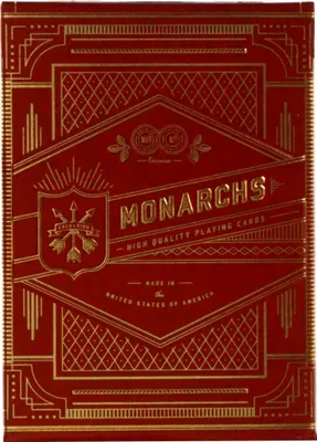 Obrázok produktu pre Hracie karty BICYCLE MONARCHS RED 1 TALIA