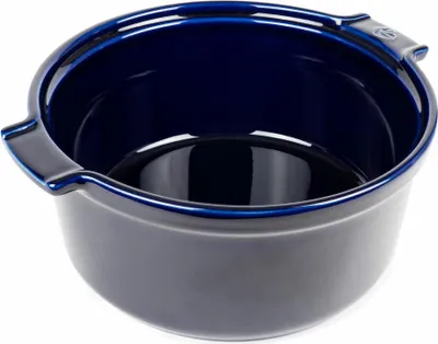 Obrázek produktu pro Peugeot Saveurs Appolia Soufflé dish, Soufflé pot, Casserole dish, Oven dish, Baking dish, Round, Ceramic, Blue, Ø 22 cm, 60763