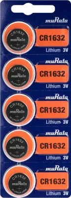 Zdjęcie produktu dla 5 x bateria litowa mini Murata CR1632