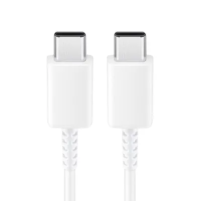 Produktbild von Original Samsung USB-C / USB-C Kabel, Laden und Synchronisieren – Weiß