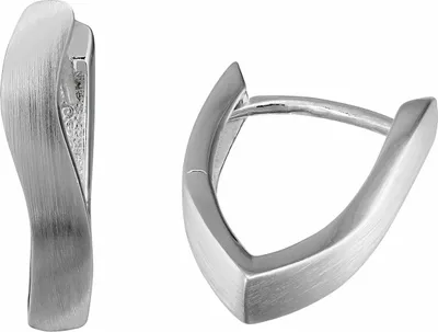 Produktbild von SilberDream Creolen für Damen 925 Silber silber Welle Ohrringe SDO352M