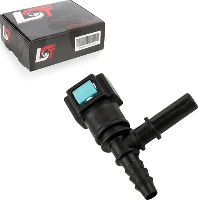 Produktbild von Schnellverschluss Kraftstoffleitung T-Stück 7,89x6mm für JAGUAR MERCEDES