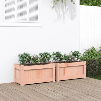 Produktbild von Maison Exclusive - Pflanzkübel 2 Stk. Massivholz Douglasie