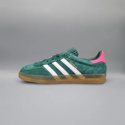 Produktbild von adidas Gazelle Indoor Collegiate Green Lucid Pink - 40 2/3 Größe: 40 2/3