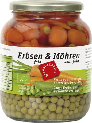 Obrázek produktu pro Hrách s mrkví 660g