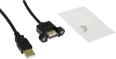 Produktbild von Good Connections USB2.0 Verlängerung A-Einbaub. A  1,8m