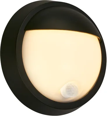 Produktbild von Briloner LED Außenwandleuchte Puni Akku 4W schwarz Sensor warmweiß