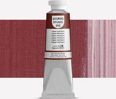 Image de Lukas Studio Peinture à l'huile Caput Mortuum 37 ml 1 pièce