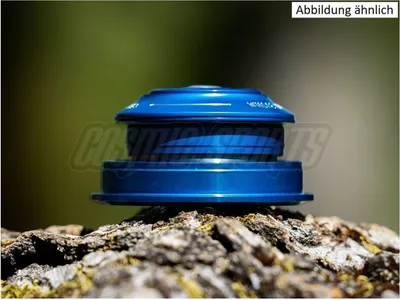 Produktbild von White Industries Tapered Steuersatz, 1 1/8"-1.5", ZS44/28.6 | ZS56/40, stealth black