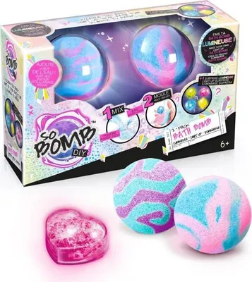 Obrázok produktu pre SO BOMB Luminous bomba do kúpeľa 2-pack