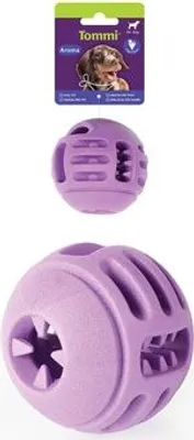 Obrázek produktu pro Hračka pes Aroma Míček na pamlsky, 8cm