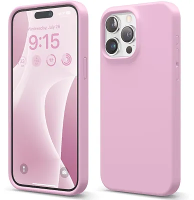 Produktbild von Elago Premium Silikonhülle für iPhone 15 Pro Max Hot Pink