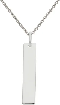 Produktbild von Gravur Anhänger Silber 925 rhodiniert JL32-02-0130 JuwelmaLux