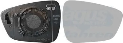 Produktbild von VAN WEZEL Spiegelglas Außenspiegel Rechts für FORD Kuga Mk3 Konvex Beheizbar 1908838