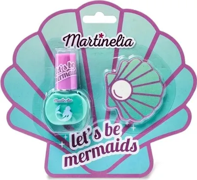 Productafbeelding van Martinelia MERMAID, nagellakset voor kinderen, turquoise, paars