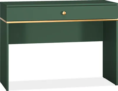 Obrázek produktu pro KONSIMO Psací stůl "ARICIA", zelená, dřevo, elegantní, 100x79x40cm