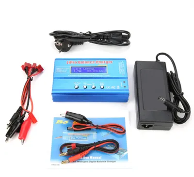 Obrázok produktu pre Digitálna LCD nabíjačka B6 80 W s vyvažovaním pre LiPo a NiMH RC batérie