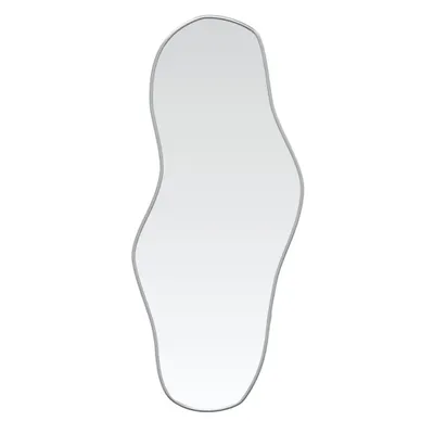 Zdjęcie produktu dla vidaXL Lustro ścienne srebrne 60x25 cm
