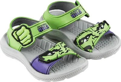 Produktbild von Marvel Hulk Sandalen Kinderschuhe für kleine Superhelden Größe 25