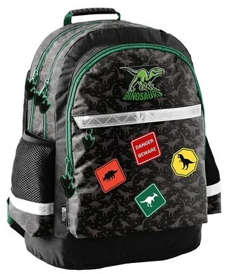 Produktbild von 2-Kammer-Rucksack „Dinosaurier“ PP25DI-116 – PASO