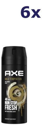 Produktbild von 6x Axe Deospray - Gold Temptation 150 ml