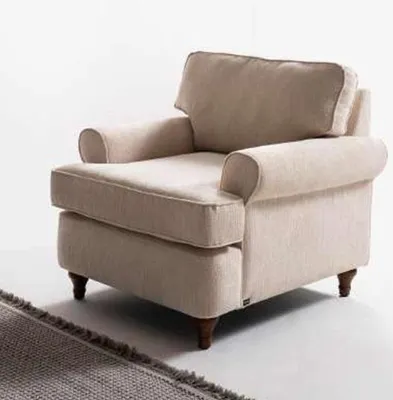 Immagine prodotto di Elegante set da salotto con divano a 3 posti e poltrona: elegante e confortevole